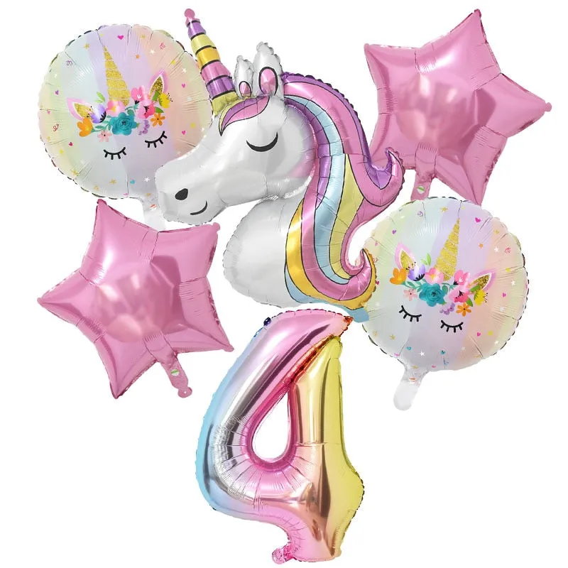 32 inch 1Set Rainbow Balloon