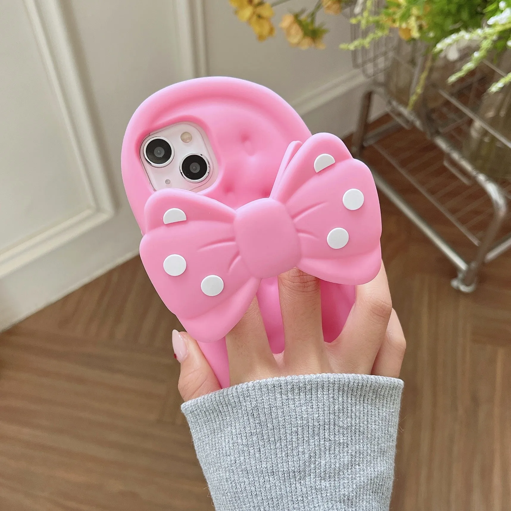 3D Butterfly Slip On Case for iPhone