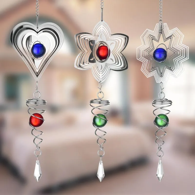 3D Rotating Wind Chime