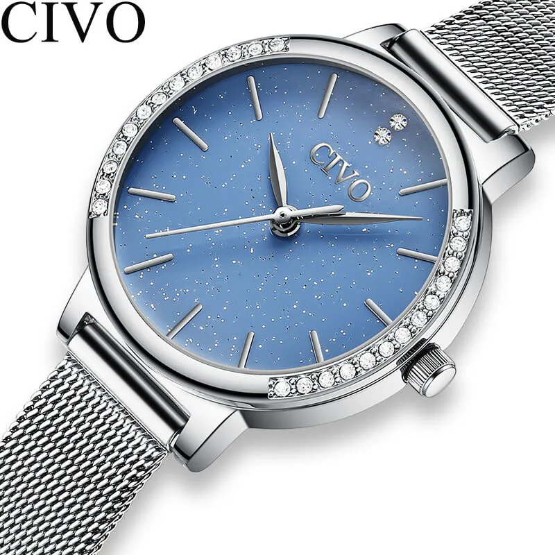 8115C | Quartz Women Watch | Mesh Band