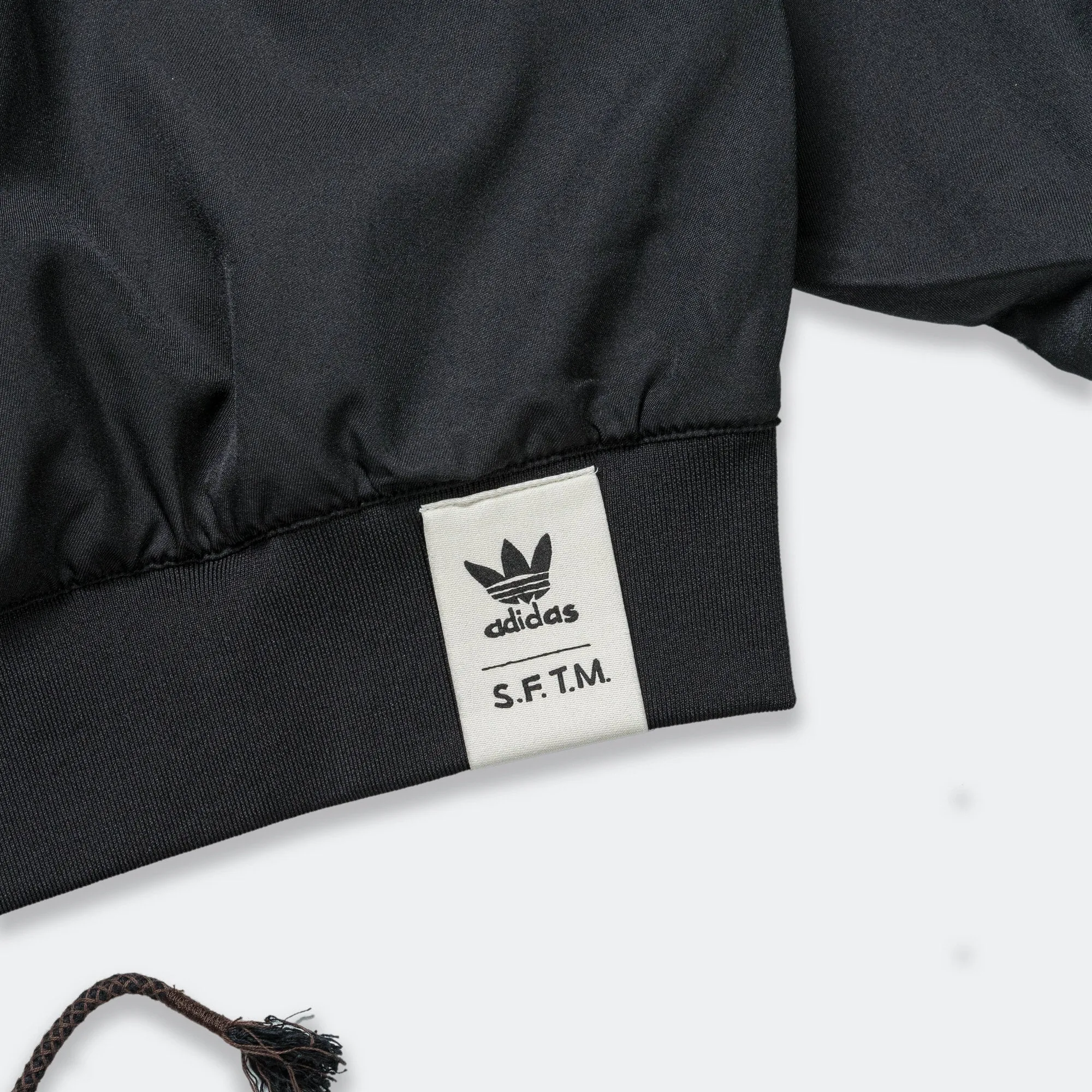 Adi004 Track Jacket x SFTM - Black/Brown