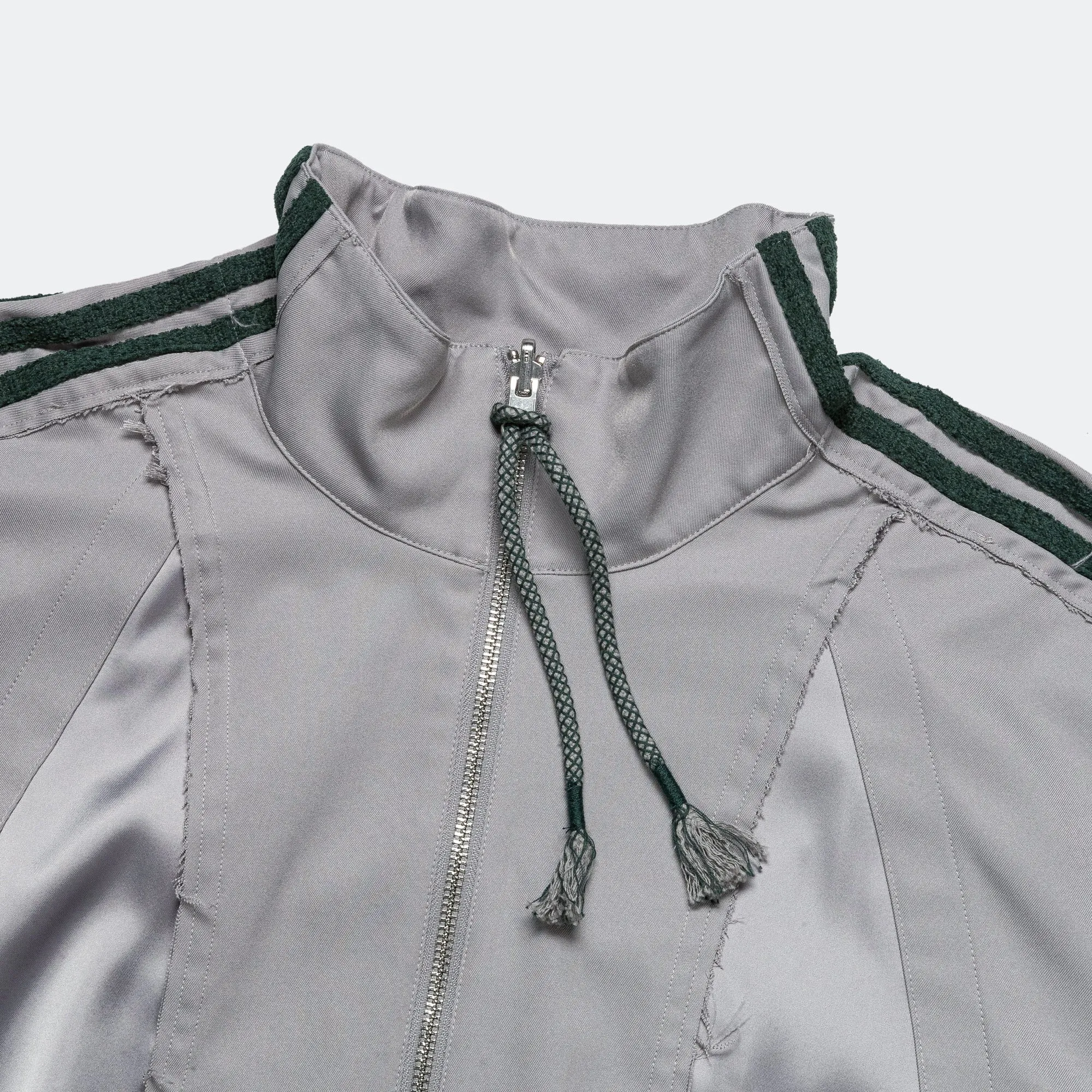 Adi004 Track Jacket x SFTM - Grey/Core Green