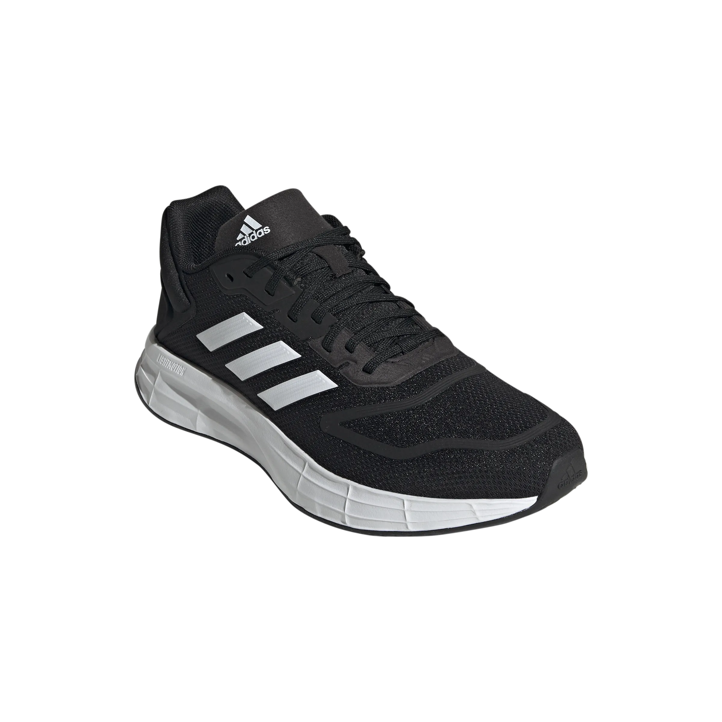 adidas Duramo 10 Running Shoes - Mens - Black/White/Black