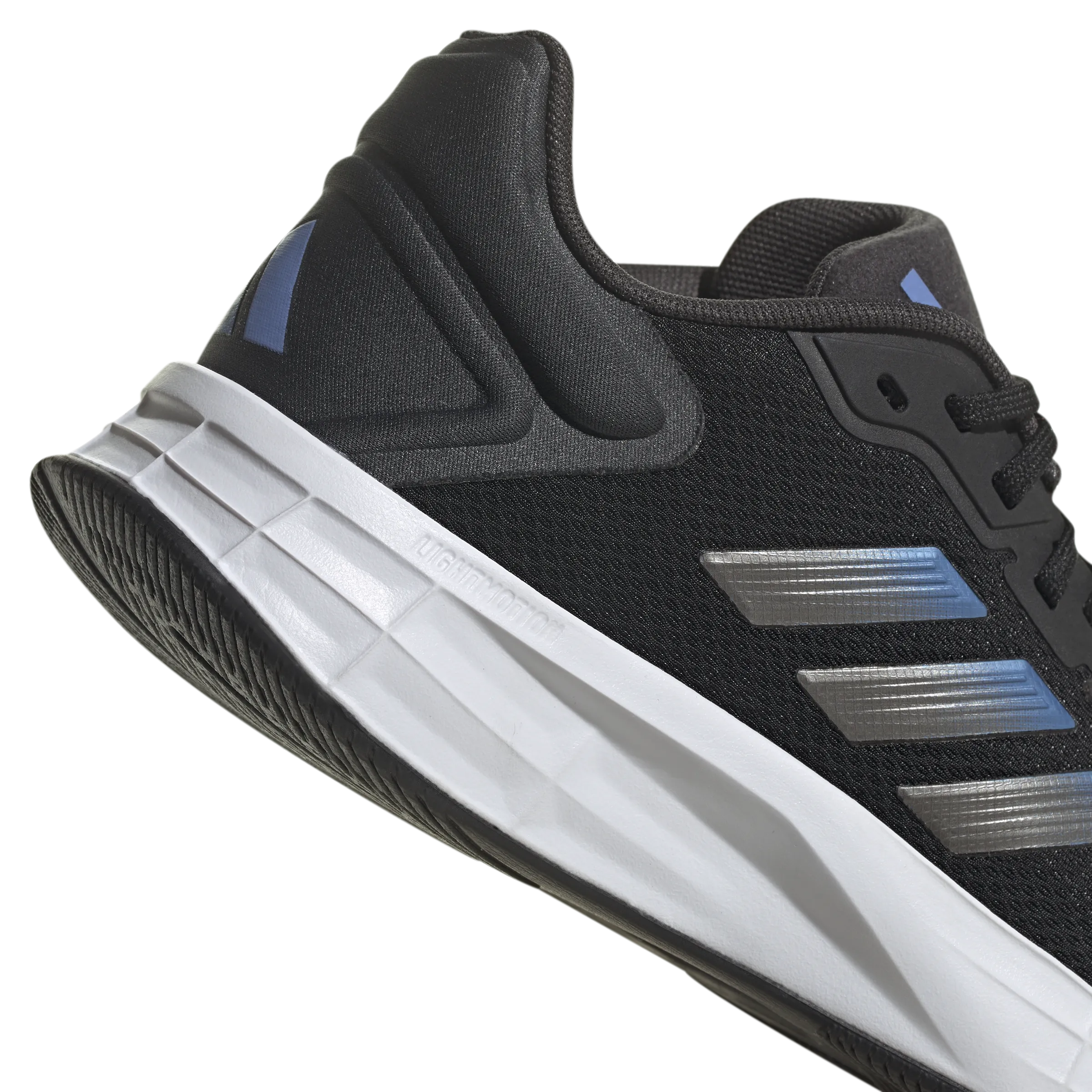 adidas Duramo 10 Running Shoes - Womens - Black/Blue Fusion Metallic/Night Metallic