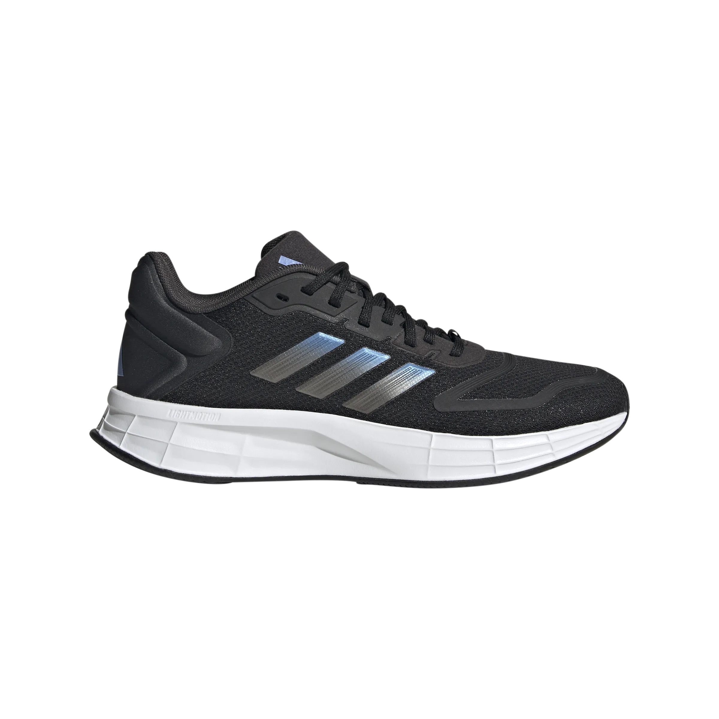 adidas Duramo 10 Running Shoes - Womens - Black/Blue Fusion Metallic/Night Metallic