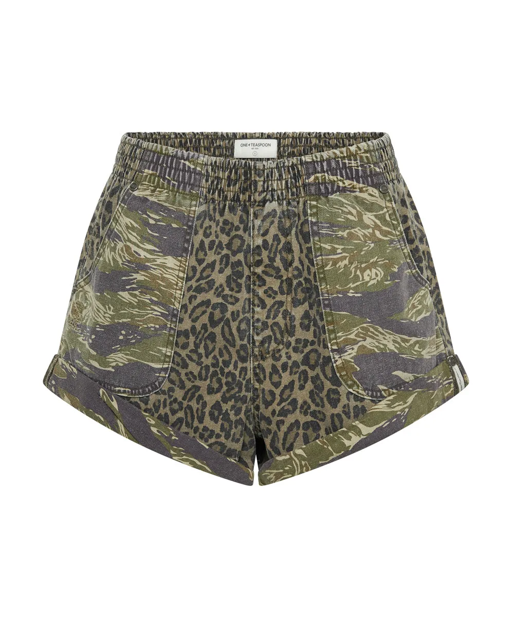 ANIMAL CAMO HUNTERS MID LENGTH RELAXED SHORTS