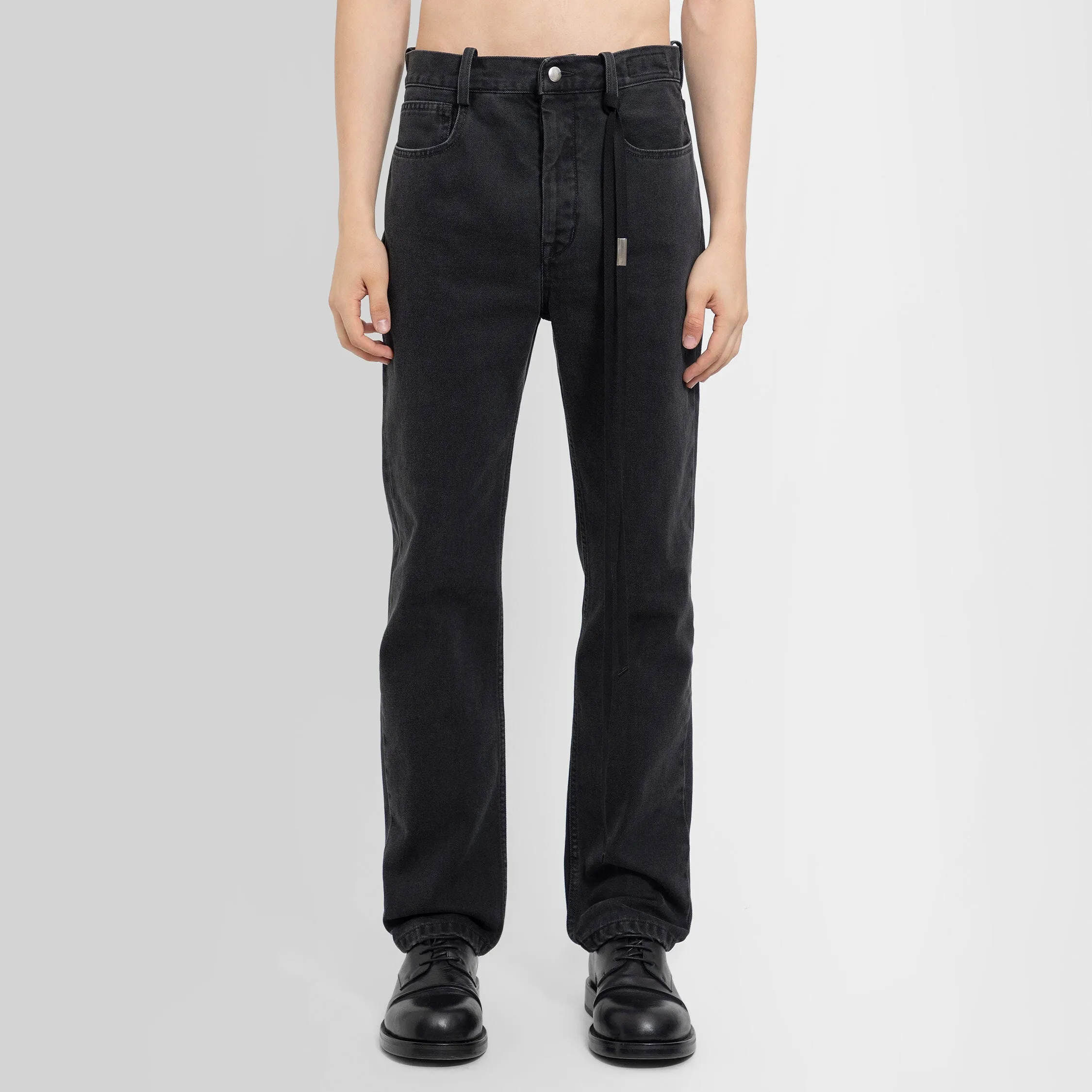 ANN DEMEULEMEESTER MAN BLACK JEANS