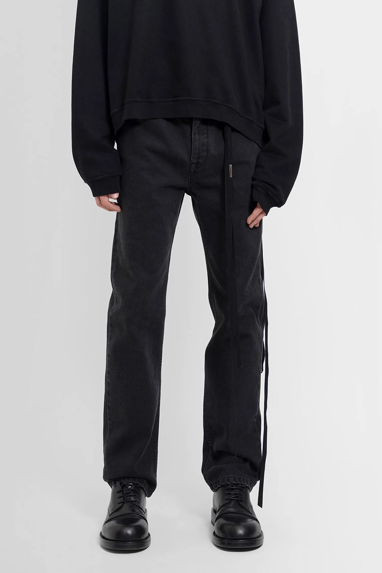 ANN DEMEULEMEESTER MAN BLACK JEANS