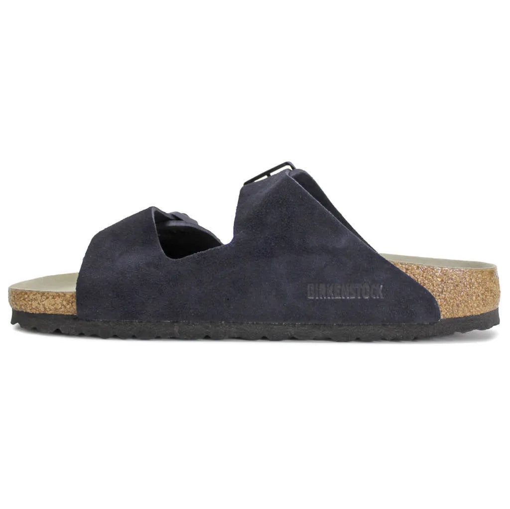 Arizona BS Nubuck Leather Unisex Slides Sandals