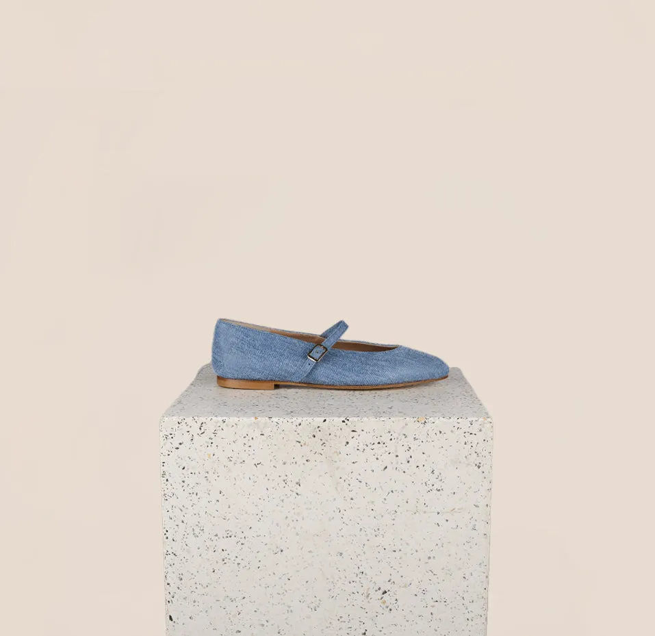 Bari - Blue Twill