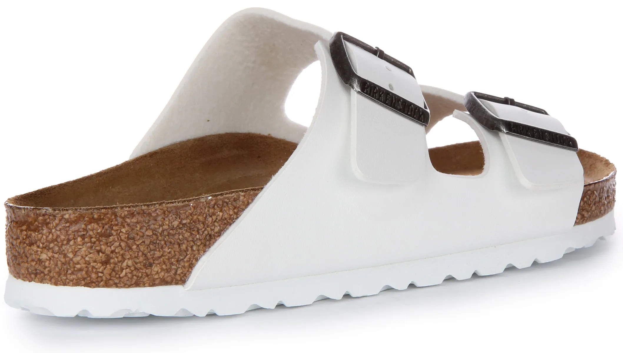 Birkenstock Arizona Bf In White | Regular Fit