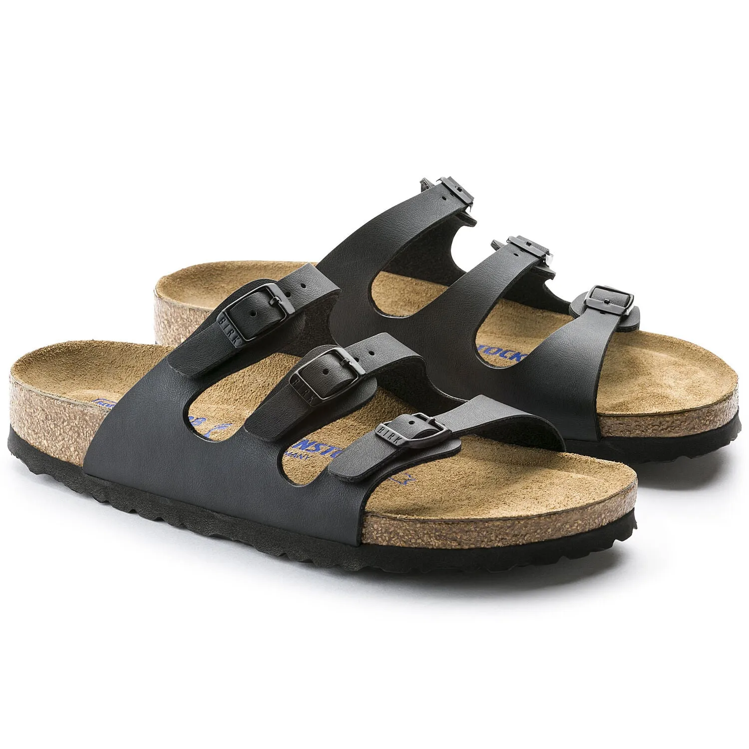 BIRKENSTOCK FLORIDA BLACK BIRKO-FLOR