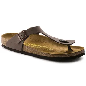 BIRKENSTOCK GIZEH MOCHA BIRKIBUC