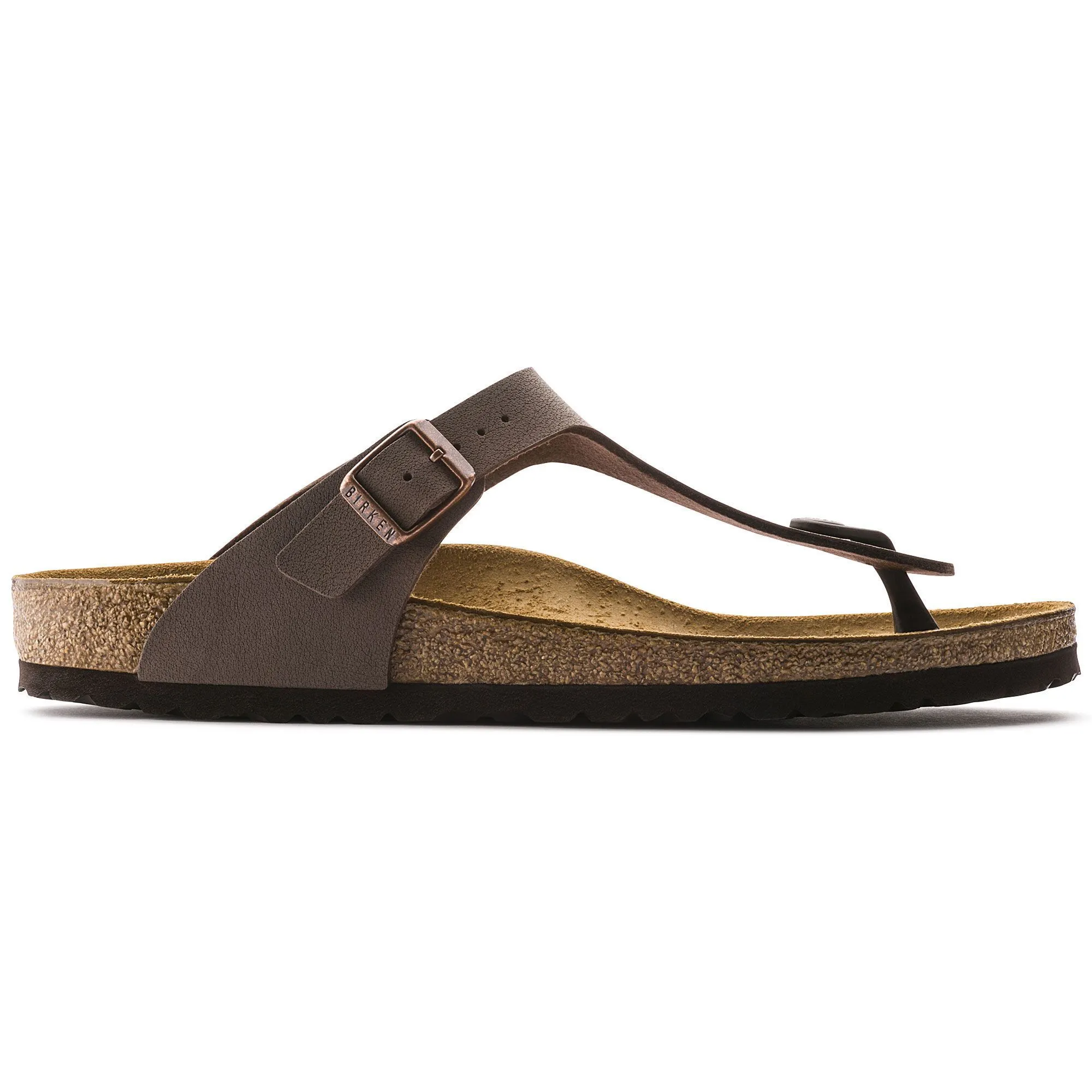 BIRKENSTOCK GIZEH MOCHA BIRKIBUC