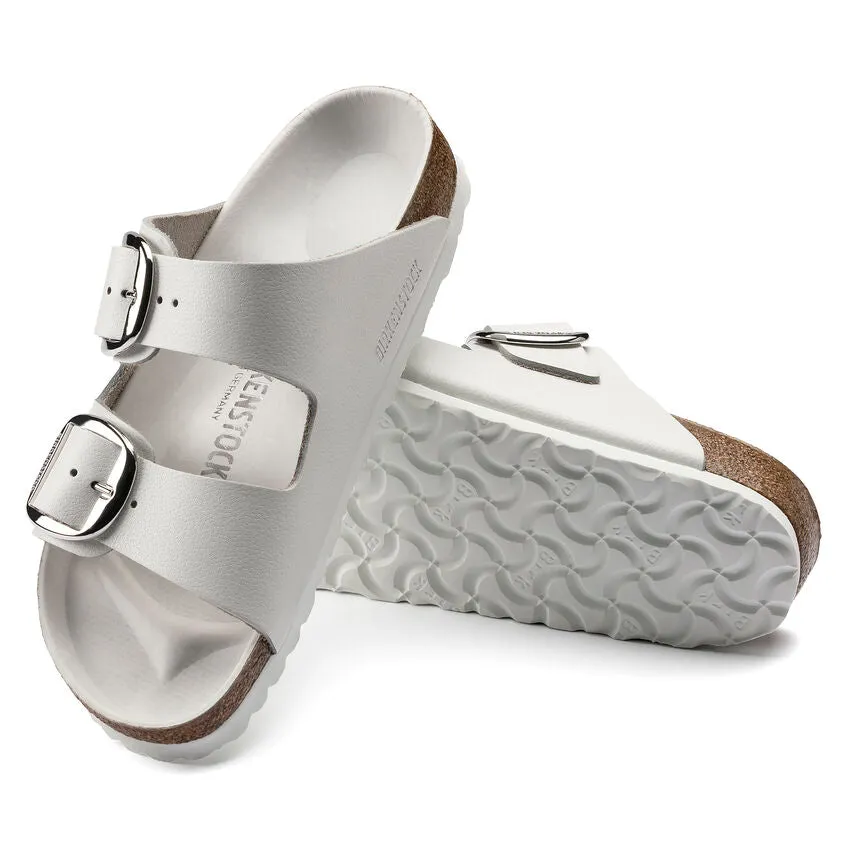 Birkenstock Women's Arizona Big Buckle Leather (White - Regular fit)