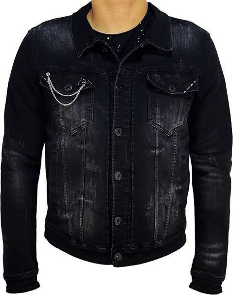 Black Ice Denim Jacket