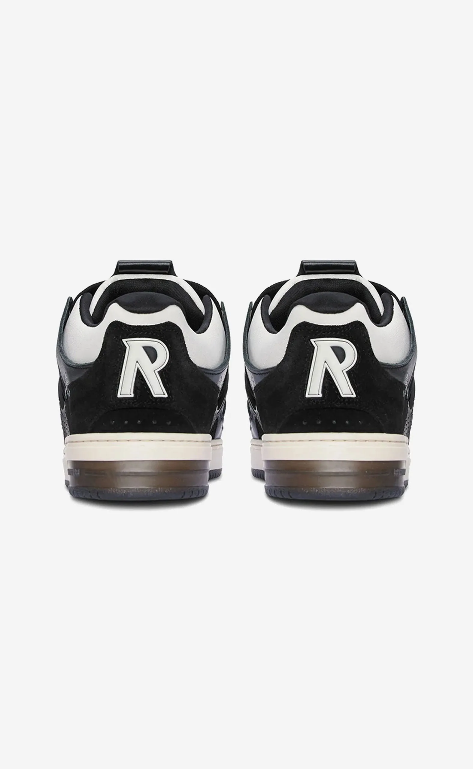 BLACK VINTAGE WHITE BULLY SNEAKERS