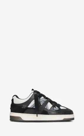 BLACK VINTAGE WHITE BULLY SNEAKERS