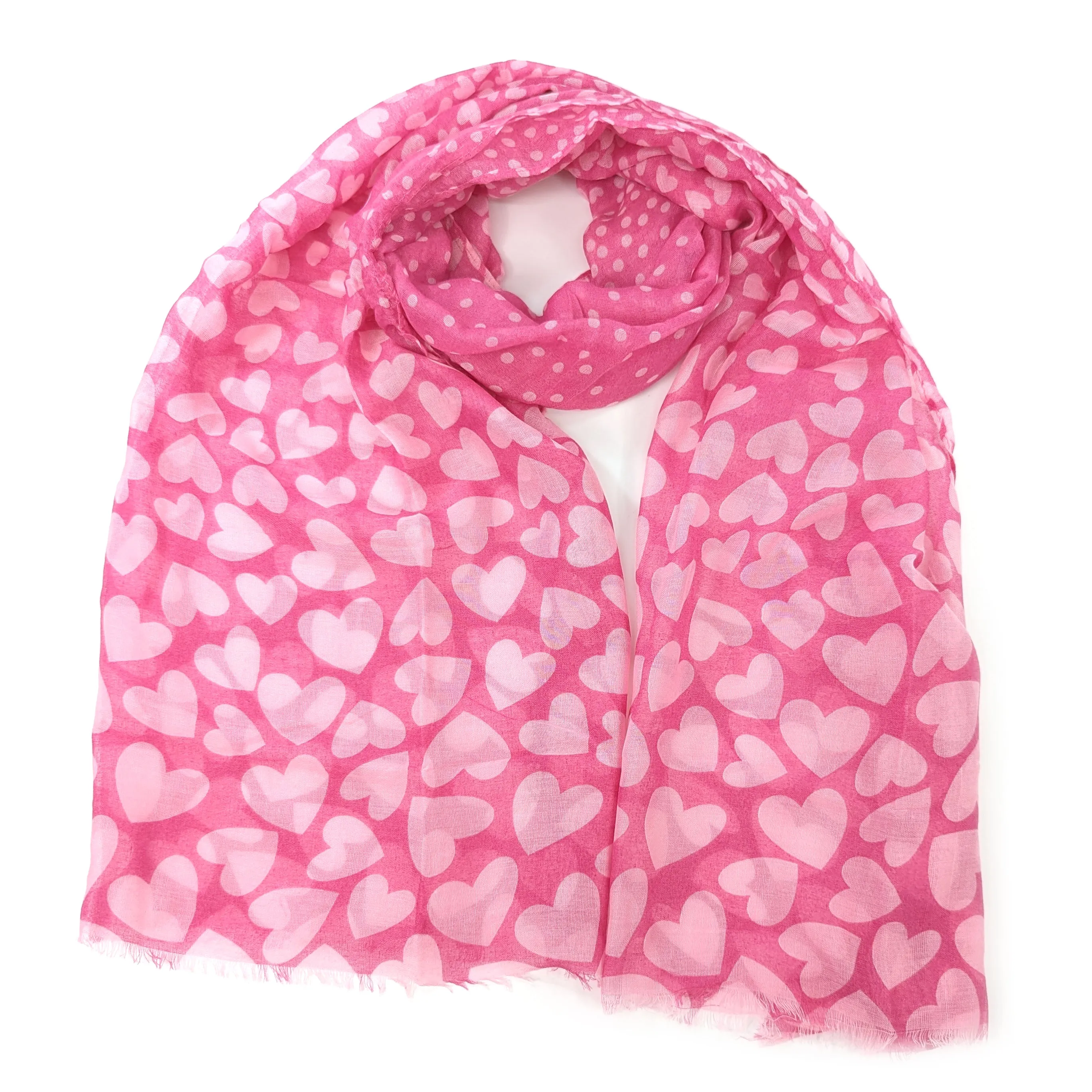 Expanding Hearts Scarf