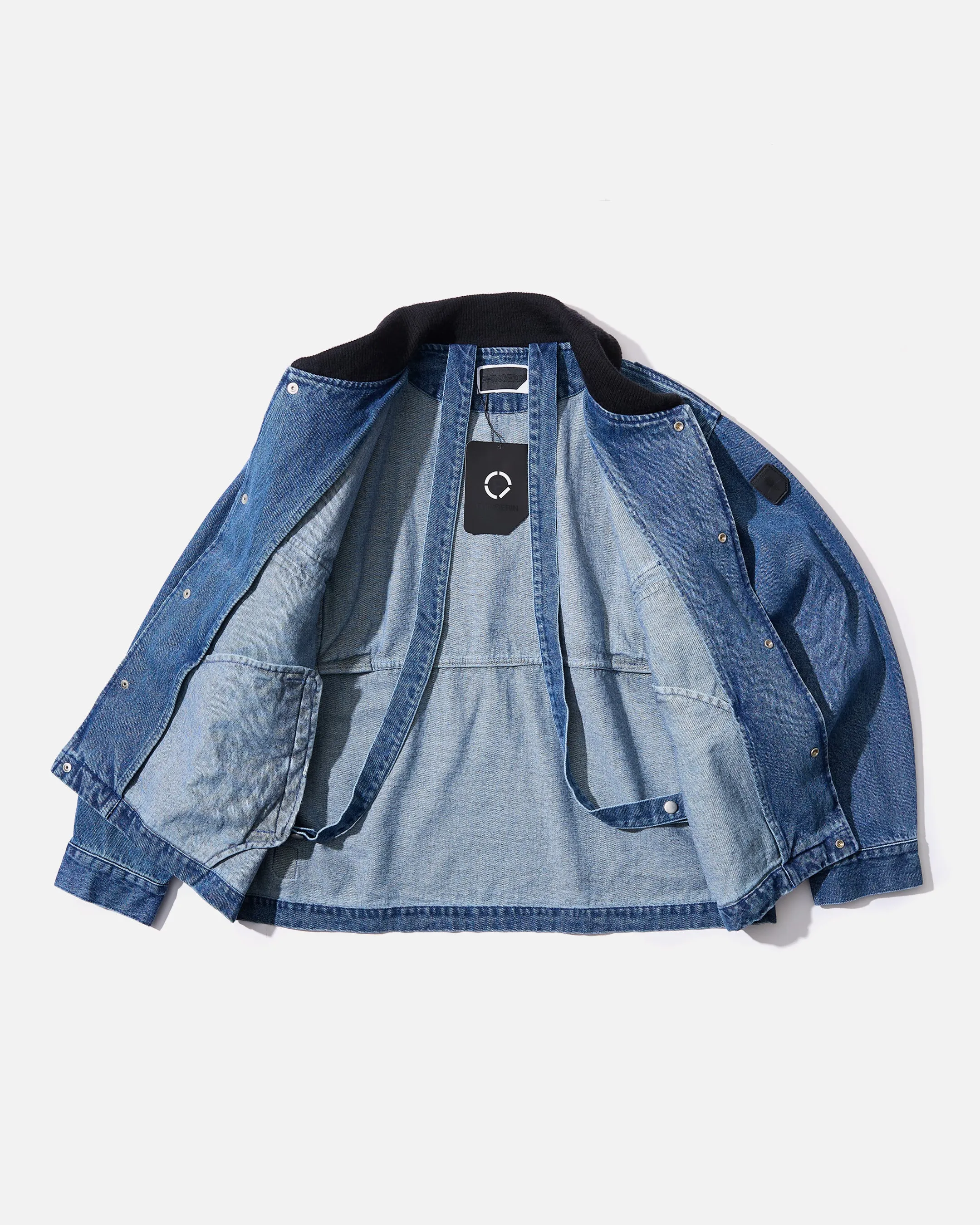 Float Denim Blouson - Blue