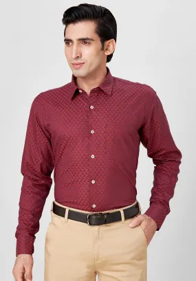 Giza Pure Cotton Formal-Slim Fit Shirt - S39097