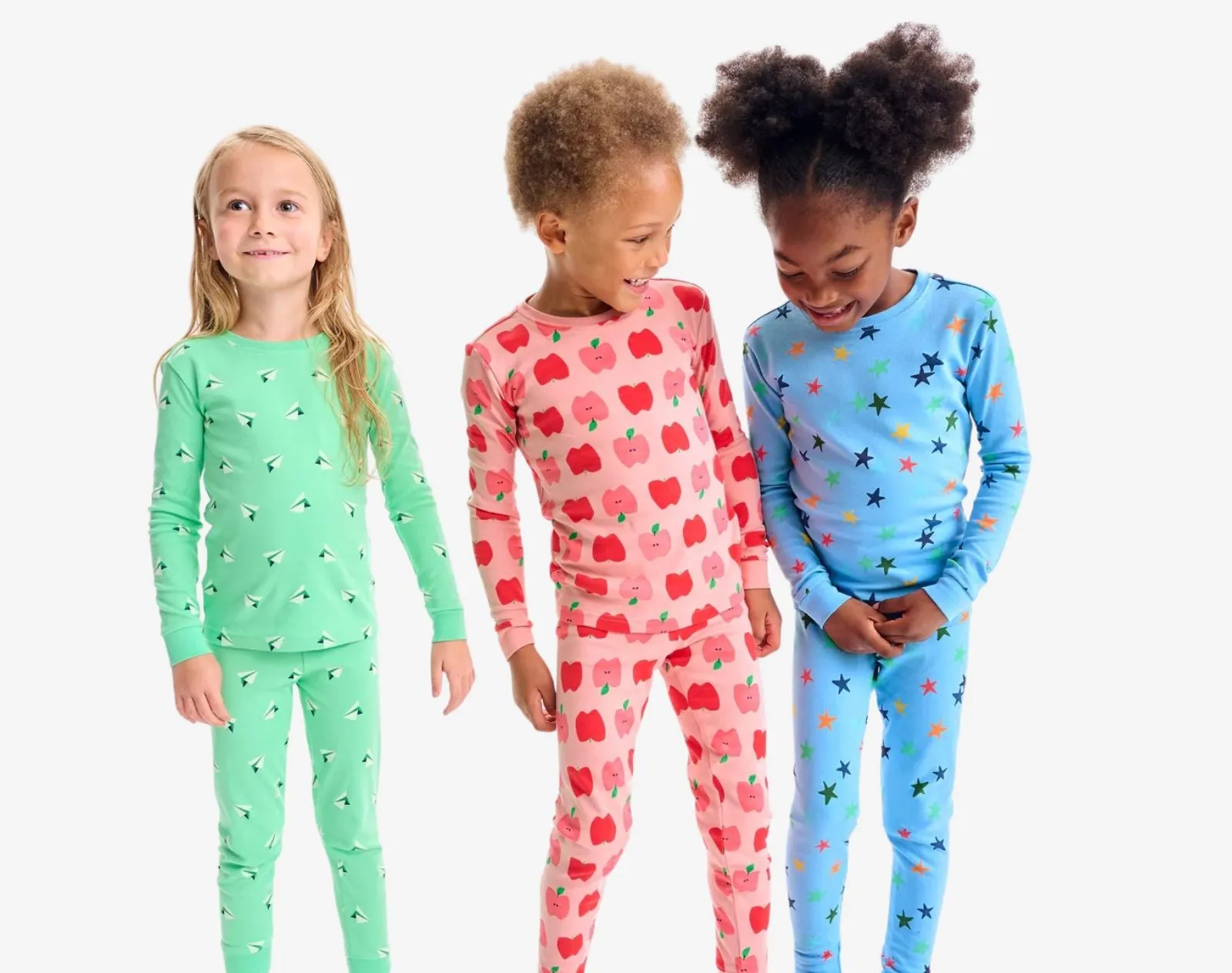 Long Sleeve PJ Set - Apple Orchard