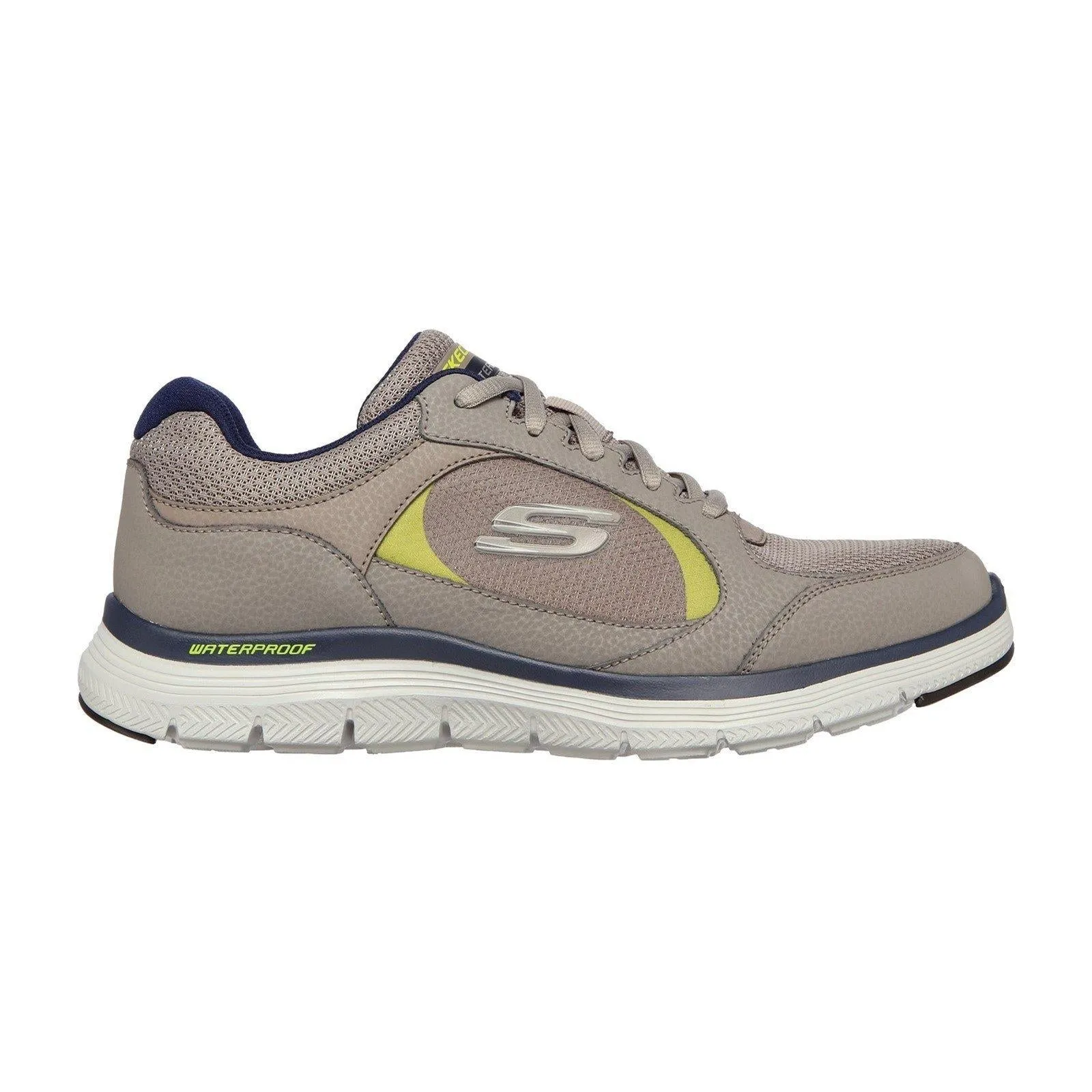 Mens Wide Fit Skechers Waterproof Luxury Flex Advantage 4.0 - 232222 Walking Trainers