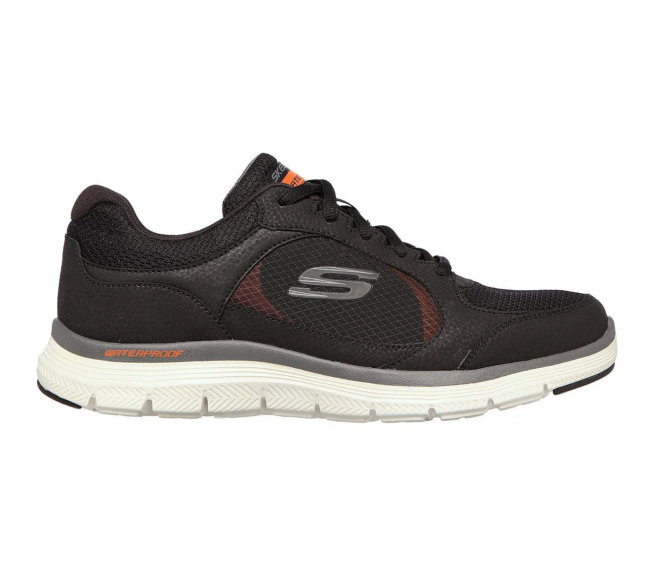 Mens Wide Fit Skechers Waterproof Luxury Flex Advantage 4.0 - 232222 Walking Trainers