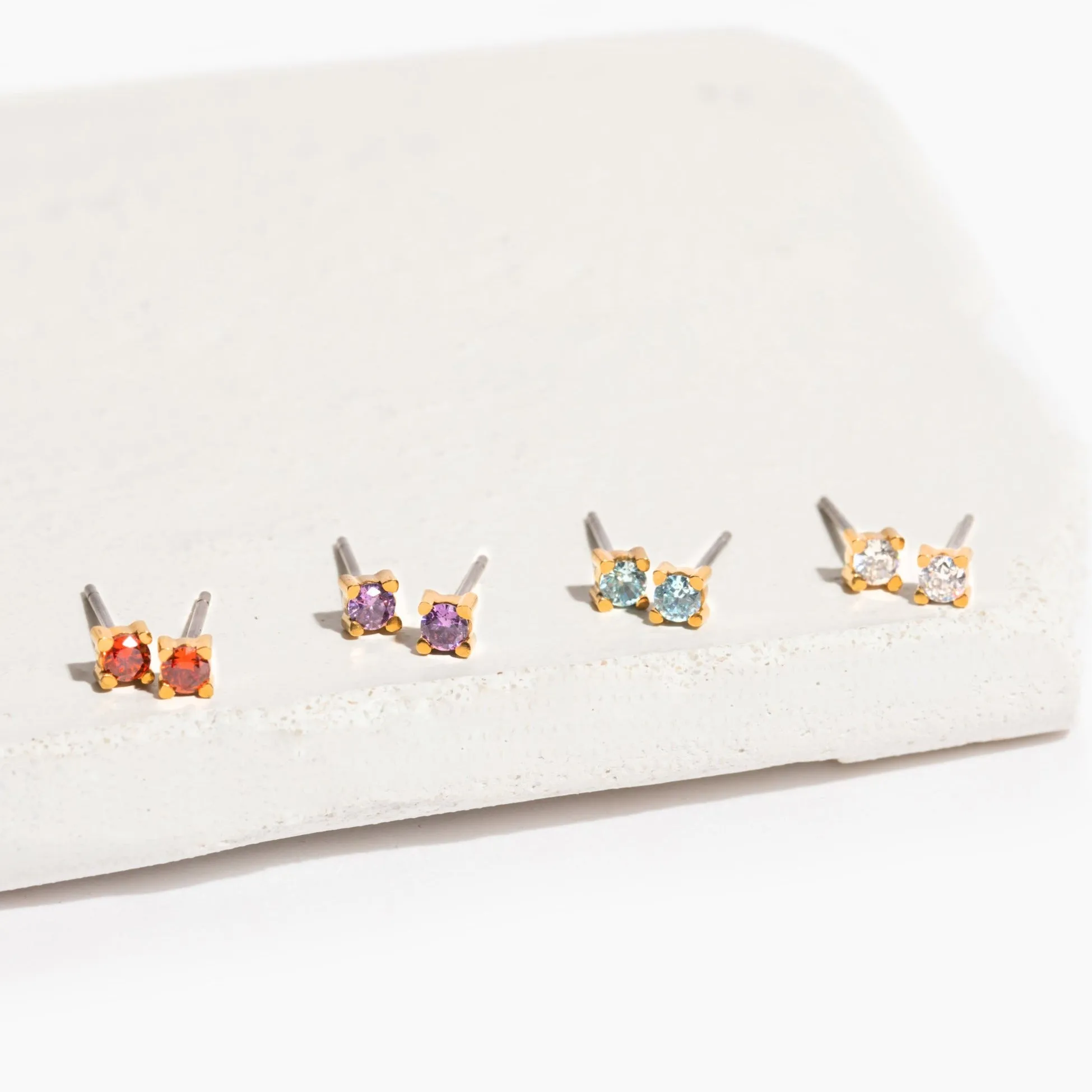 Mini Celeste Stud Earrings