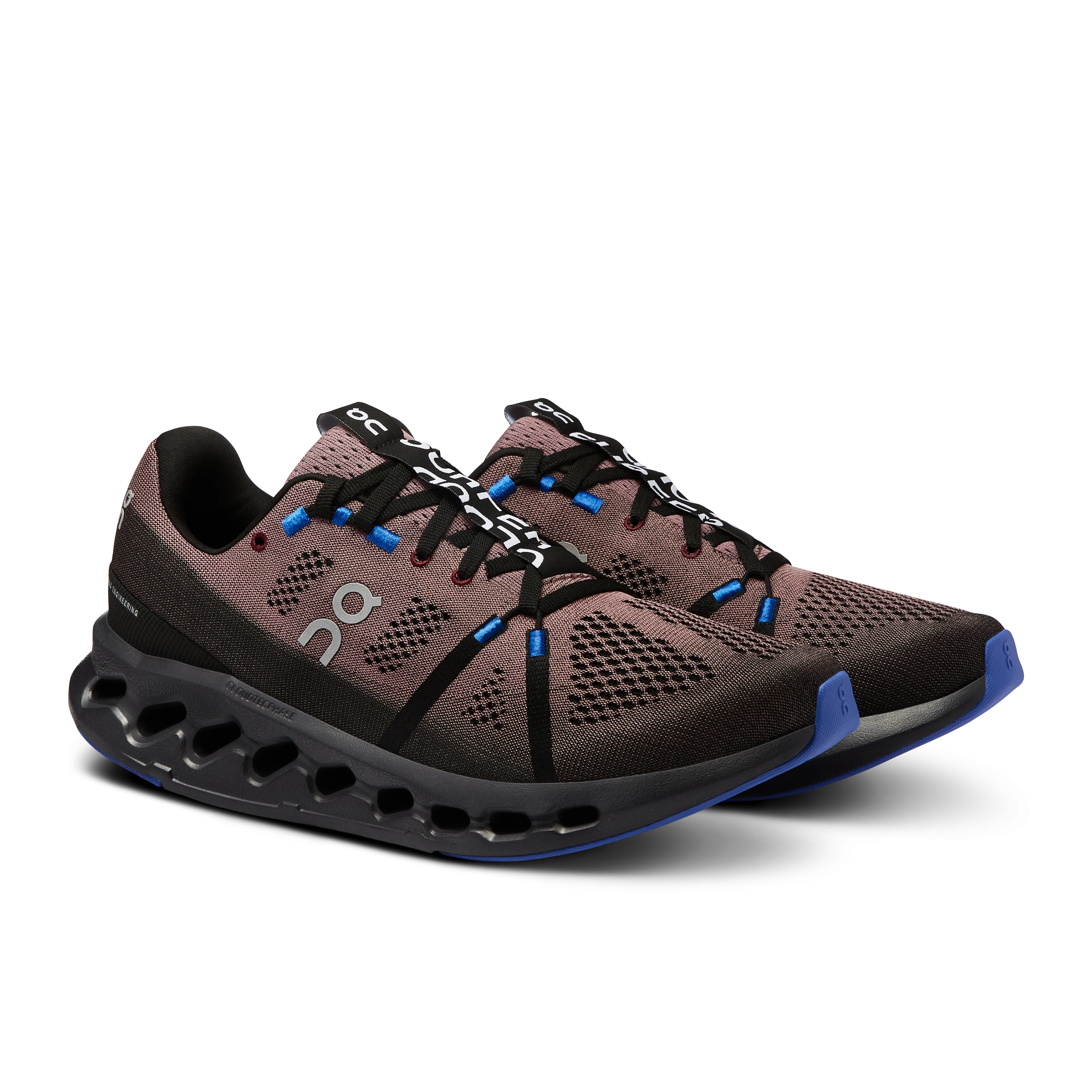 On Running Men's Cloudsurfer Shoes - Black / Cobalt