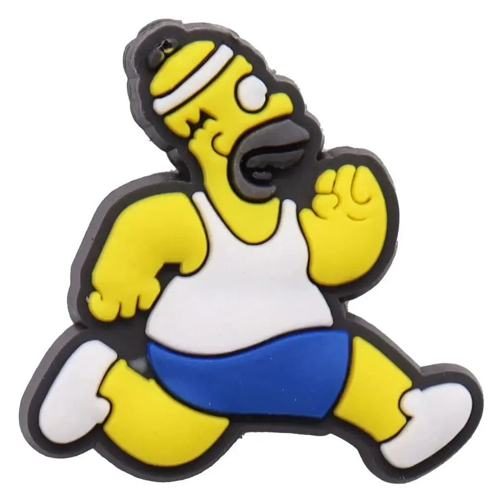 PVC The Simpsons Shoe Charms for Party Decor - 1 Pack