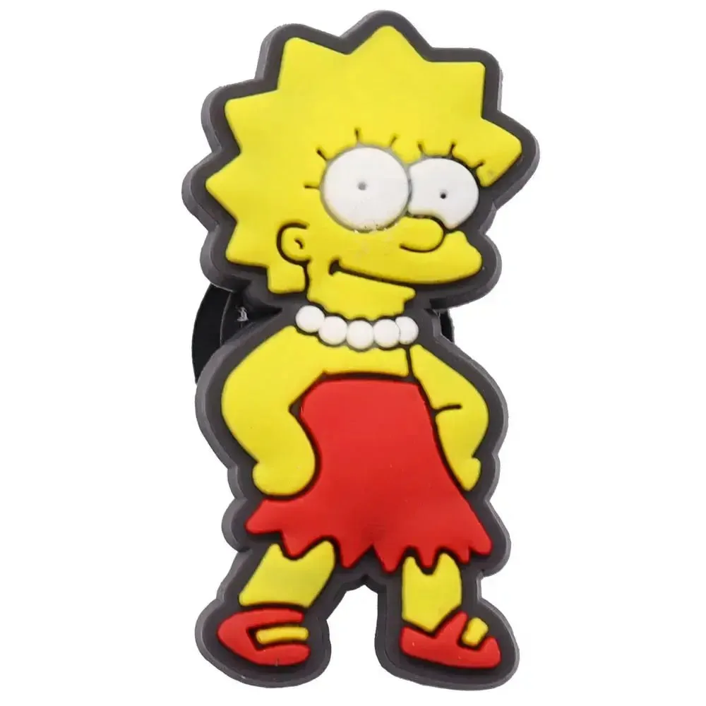 PVC The Simpsons Shoe Charms for Party Decor - 1 Pack