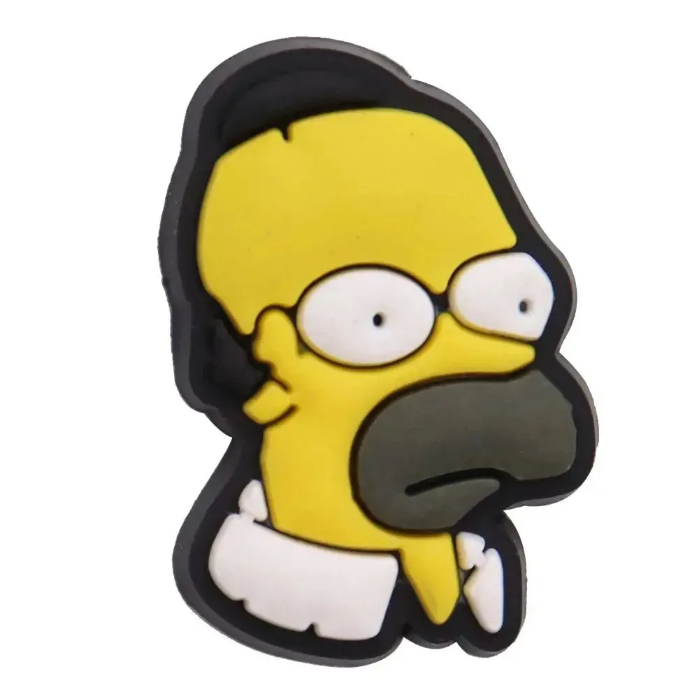 PVC The Simpsons Shoe Charms for Party Decor - 1 Pack