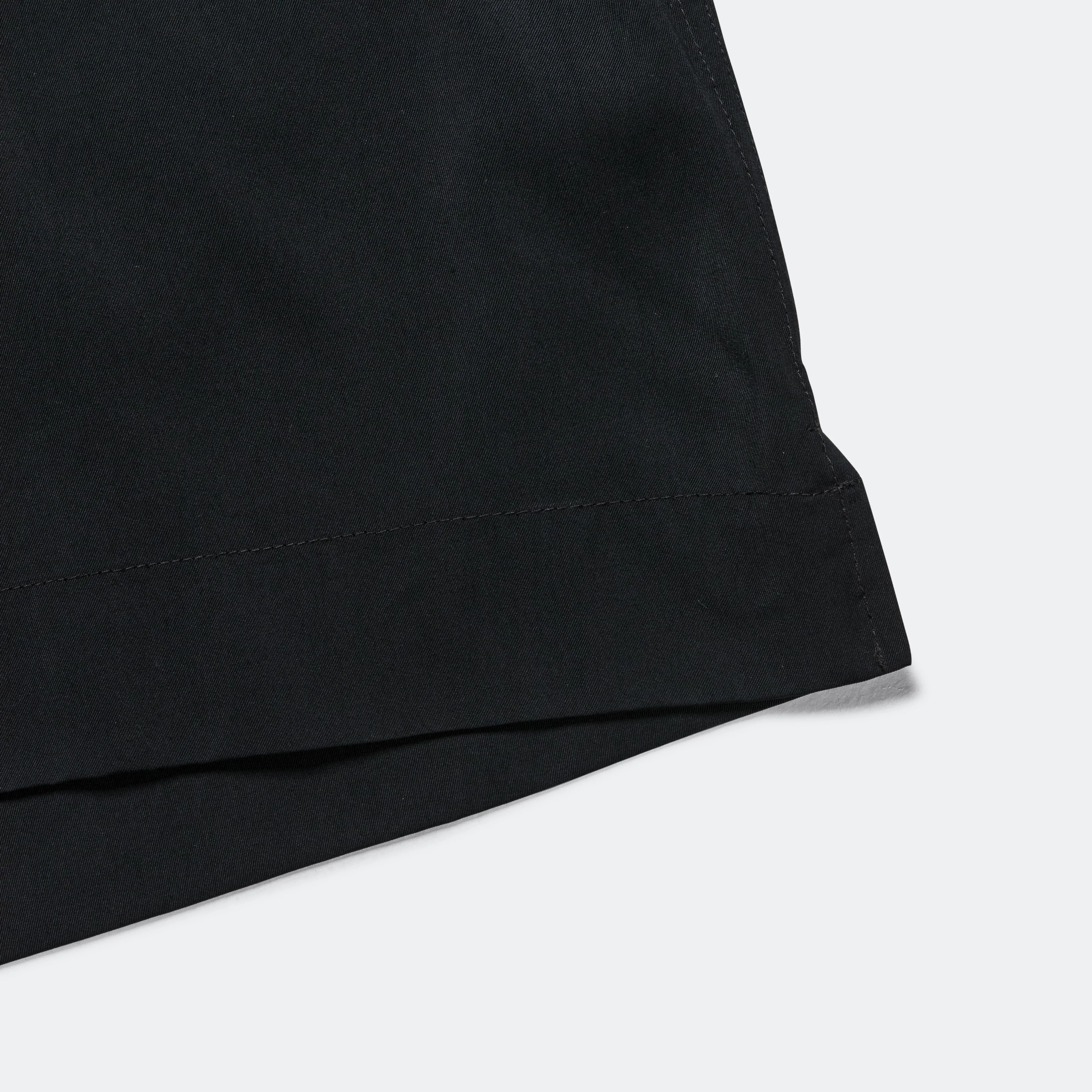 SFTM SS Box Shirt - Black Viscose