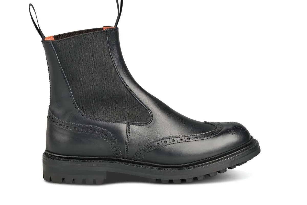 Silvia Country Dealer Boot - Black