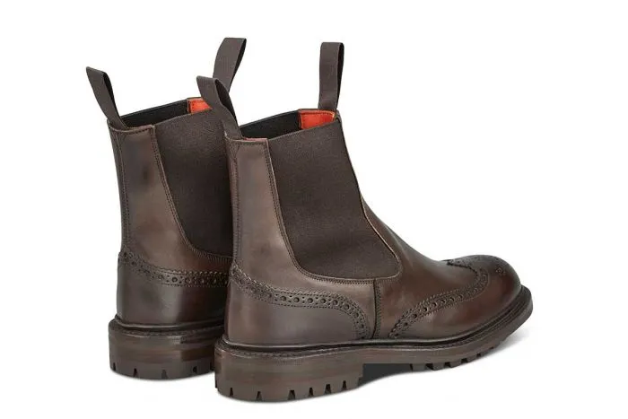 Silvia Country Dealer Boot - Espresso Burnished