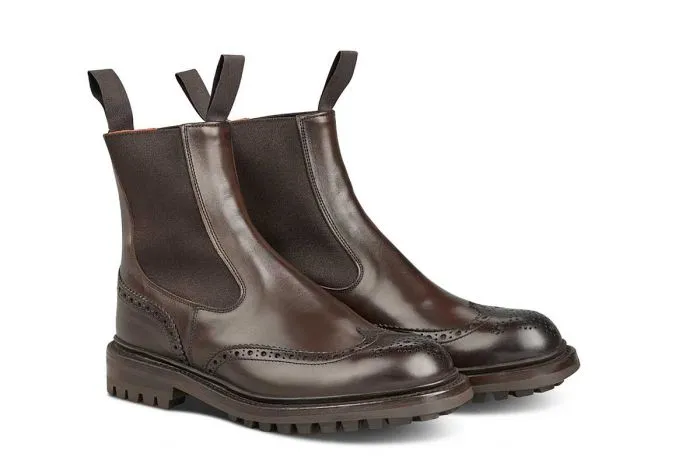 Silvia Country Dealer Boot - Espresso Burnished