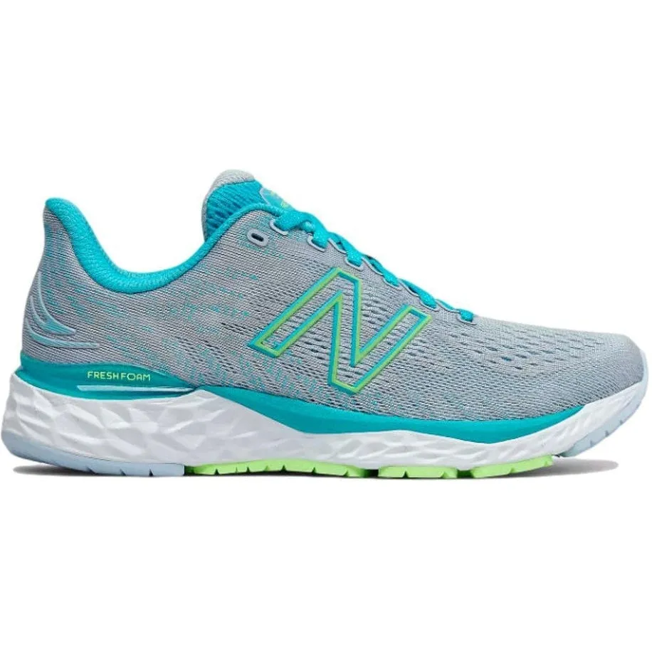 Women's New Balance Fresh Foam 880 v11, Light Cyclone/Virtual Sky, 10 2A Narrow